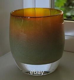 Glassybaby Hide and Seek Votive Candle Holder witho sticker pre-triskelion