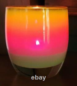 Glassybaby Hide and Seek Votive Candle Holder witho sticker pre-triskelion