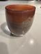 Glassybaby Jane's Caramel Candle Holder Pre Triskelion Withsticker