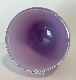 Glassybaby LILAC Hand Blown Votive Candle Holder NEW in Box Purple