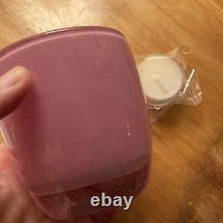Glassybaby MARKETING FUNDAMENTAL Hand Blown Glass Candle Holder Sticker Pinks