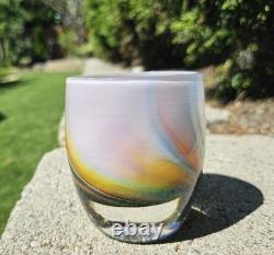Glassybaby MUSIC & PEACE Hand Blown Candle Holder