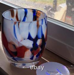 Glassybaby NIB Original Run? Votive candle holder? Firework Limited