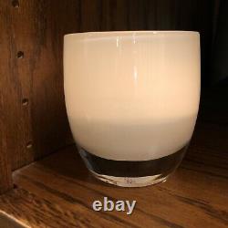 Glassybaby Naughty and Nice Set Of 2 Votive Candle Holders. Hand blown Glass