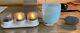 Glassybaby Ocean Candle Holder & Evie Tea Lights
