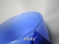 Glassybaby PEACE Triskelion Blue Hand Blown Votive Candle Holder 3.5 Set Of 2