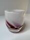 Glassybaby Petal Pink Candle Votive Holder Limited Edition Hard To Find New