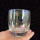 Glassybaby Pre-trisk Candle Votive Glass Holder Silver Lining Chrome Finish
