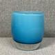 Glassybaby Pre-triskelion Day One 1465 Votive Glass Candle Holder Baby Blue
