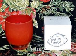 Glassybaby RUDOLPH Hand-Blown Votive Candle Holder withSticker & Tealights