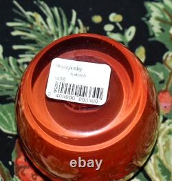 Glassybaby RUDOLPH Hand-Blown Votive Candle Holder withSticker & Tealights