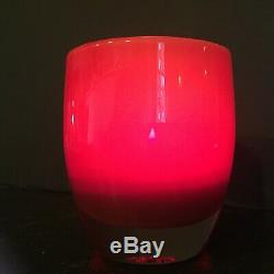 Glassybaby Rare RED DELICIOUS Votive Candle Holder RETIRED