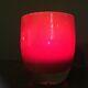 Glassybaby Rare Red Delicious Votive Candle Holder Retired