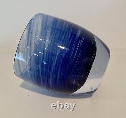 Glassybaby SEA Hand Blown Votive Candle Holder NEW in Box Limited Seahawks