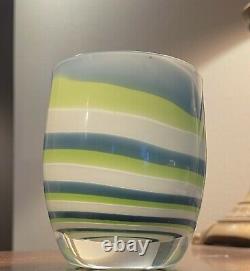 Glassybaby Seahawks Grit 2016 Votive Candle Holder-Retired No longer made