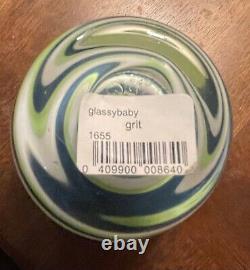 Glassybaby Seahawks Grit 2016 Votive Candle Holder-Retired No longer made