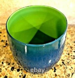 Glassybaby Seahawks Pride Seattle Seahawks Candle Holder Excellent Condition