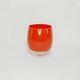 Glassybaby Seattle Sunset Orange-reddish Votive Candle Holder Pre-triskelion
