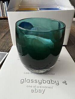 Glassybaby Set 2x Determined, 1x Lion's Heart, 1x Gratitude 2018/2019 NWT