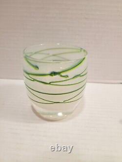 Glassybaby Seventy Six Seahawks Blown Glass Candle Voltive Holder New Limited