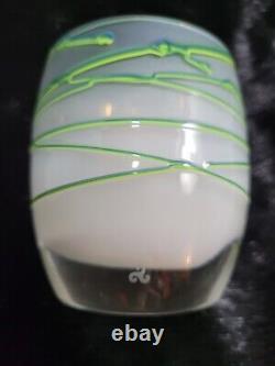 Glassybaby Seventy Six Seahawks Blown Glass Candle Voltive Holder New Limited