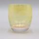 Glassybaby Soul Hand Blown Glass Votive Candle Holder Iridescent Yellow 1335