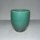 Glassybaby Strength Hand Blown Votive Candle Holder Withsticker Green Simple