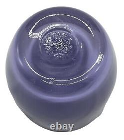 Glassybaby Sweet Pea Lavender Handblown Glass Votive Tea Light Holder Triskelion