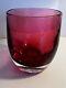 Glassybaby True Love Cranberry Red Wine Clear Votive Candle Holder New