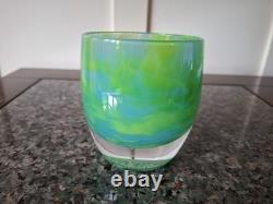 Glassybaby Votive Candle Holder Frog