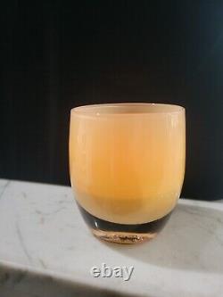 Glassybaby Votive Candle Holder Honey pre-triskelion