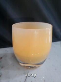 Glassybaby Votive Candle Holder Honey pre-triskelion