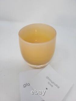 Glassybaby Votive Candle Holder Honey pre-triskelion