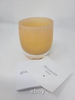 Glassybaby Votive Candle Holder Honey pre-triskelion