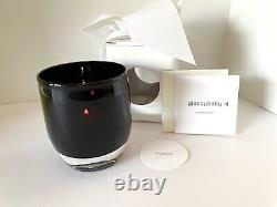 Glassybaby Votive Candle Holder WICKED Black Opaque Handblown NEW