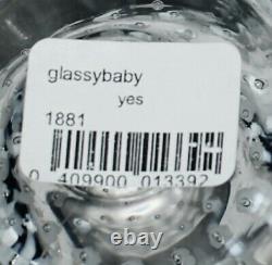 Glassybaby YES Bubbles Hand Blown Votive Candle Holder withSticker