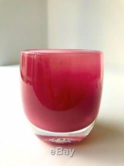 Glassybaby candle votive holder EVELYN pink Nordstrom Exclusive Limited Edition