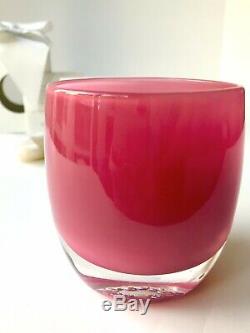 Glassybaby candle votive holder EVELYN pink Nordstrom Exclusive Limited Edition