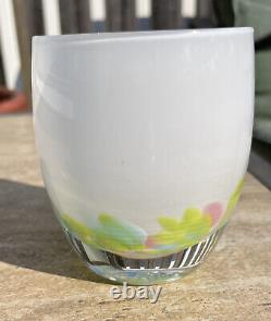 Glassybaby intuition votive candle holder