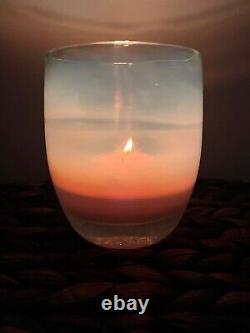 Glassybaby votive candle holder miracle