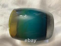 Glassybabykind-fulldoubleoverlayblue&greenglassvotivecandleholder