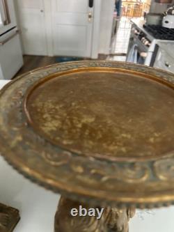 Gold Angel display set for flowers or candles