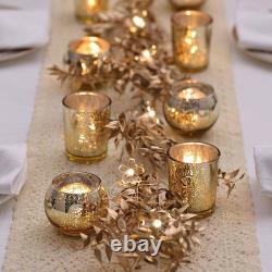 Gold Glass Votive Candle Holders 36-Pack Gold Glass Votive Candle Holders 36-Pack