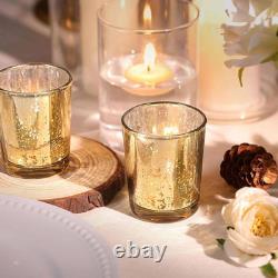 Gold Glass Votive Candle Holders 36-Pack Gold Glass Votive Candle Holders 36-Pack
