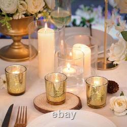 Gold Glass Votive Candle Holders 36-Pack Gold Glass Votive Candle Holders 36-Pack