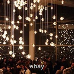 Hanging Glass Globes Orbs Tea Light Candle Holders fillable 36pcs Without Led