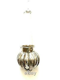Hanging Lantern Mercury Glass Moroccan Style Candle Holder Lamp By Zenda Imports