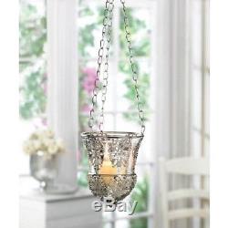 Hanging candle holders iron candle holders candle lamp glass candleholder candle