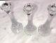 Heavy Vintage Set Of Tree Crystal Candlesticks Candle Holder Glass 8 Tall