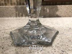 Heisey Glass 4 Candle Holder Table Candelabra With 46 Prisms, 25 Tall / As Is
